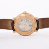 Pierre Kunz Pepretual Calendar PKA 003 QPR Leather x RG, Diamonds AT Silver-Face Watch Secondhand
