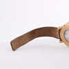 Pierre Kunz Pepretual Calendar PKA 003 QPR Leather x RG, Diamonds AT Silver-Face Watch Secondhand