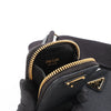Prada Re-Edition 2005 Leather Crossbody Bag in Black Secondhand