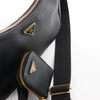 Prada Re-Edition 2005 Leather Crossbody Bag in Black Secondhand