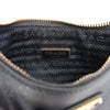 Prada Re-Edition 2005 Leather Crossbody Bag in Black Secondhand
