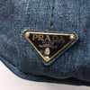 Secondhand Prada Canapa Denim 2Way Handbag in Blue B2642B