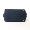 Secondhand Prada Canapa Denim 2Way Handbag in Blue B2642B