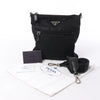 Secondhand Prada Tessuto Nylon Crossbody bag in Black BT0716