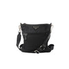 Secondhand Prada Tessuto Nylon Crossbody bag in Black BT0716