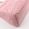 Prada Spectrum Small Leather Chain Shoulder Bag in Pink Secondhand