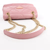 Prada Spectrum Small Leather Chain Shoulder Bag in Pink Secondhand