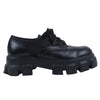 Prada Monolith Nylon & Leather Leather Loafers in Black 2EE342, Size 42 EU Secondhand