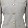 Secondhand Valentino Miss V Wool Dress with Turtle Buttons - '90s