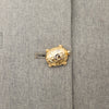 Secondhand Valentino Miss V Wool Dress with Turtle Buttons - '90s