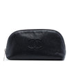 Secondhand Chanel CC Caviar Cosmetic Pouch
