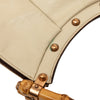 Gucci Studded Calfskin Bamboo Hobo Secondhand