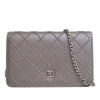 Chanel CC Studded Calfskin Crystal Wallet On Chain Secondhand