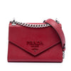 Prada Saffiano Cuir Monochrome Envelope Crossbody Secondhand