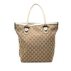 Gucci GG Canvas Web Match Ball Tote Secondhand
