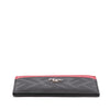 Fendi Zucca Shadow Calfskin Colorblock Card Holder Secondhand