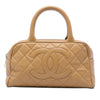Chanel CC Quilted Caviar Bowling Bag Secondhand
