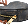Celine Micro Triomphe Coated Canvas Heart Crossbody Secondhand