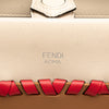 Fendi Small Bicolor Calfskin Whipstitch Runway Satchel Secondhand