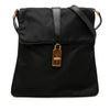 Prada Vitello Trimmed Tessuto Messenger Bag Secondhand
