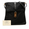 Prada Vitello Trimmed Tessuto Messenger Bag Secondhand