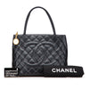 Chanel Caviar Medallion Tote Secondhand