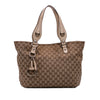 Gucci Medium GG Canvas Icon Bit Tote Secondhand