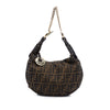 Fendi Zucca Canvas Chef Chain Hobo Secondhand