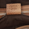 Gucci Guccissima Trimmed Leather Bamboo Libeccio Tote Secondhand