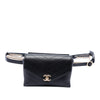 Chanel Chevron Calfskin Stitched Coco Belt Bag Secondhand