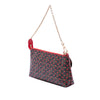 Fendi Zucca Spalmati Hearts Chain Pochette Secondhand