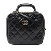 Chanel CC Quilted Calfskin Top Handle Bag Secondhand