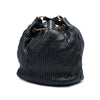 Chanel Medium Crumpled Calfskin Coco Pleats Drawstring Bucket Bag Secondhand