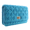 Chanel Quilted Tweed Reissue 2.55 Wallet On Chain Secondhand