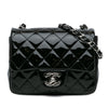 Chanel Mini Square Classic Patent Single Flap Secondhand