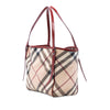 Burberry Supernova Check Coated Canvas Tote Secondhand