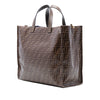 Fendi FILA Glazed Fabric FF 1974 Mania Shopping Tote Secondhand