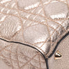 Dior Small Metallic Grained Calfskin Cannage Supple Lady Dior Secondhand