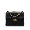 Secondhand Chanel Mini Square Classic Lambskin Single Flap
