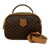 Celine Macadam Coated Canvas Satchel Secondhand