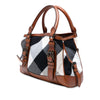 Burberry Mega Check Canvas Marston Tote Secondhand