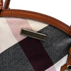 Burberry Mega Check Canvas Marston Tote Secondhand