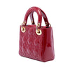 Dior Mini Patent Cannage Lady Dior Secondhand