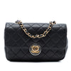 Chanel Quilted Lambskin Turn and Lock Flap Secondhand