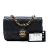 Chanel Quilted Lambskin Turn and Lock Flap Secondhand