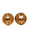 Chanel Gold Plated Faux Pearl Clip On Earrings Secondhand