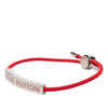 Louis Vuitton Nylon and Brass LV Space Bracelet Secondhand