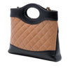 Chanel Mini Bicolor Quilted Lambskin 31 Shopping Bag Secondhand