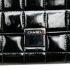 Chanel CC Chocolate Bar Patent Clutch on Chain Secondhand