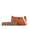 Celine Calfskin Shell Strap Shoulder Bag Secondhand